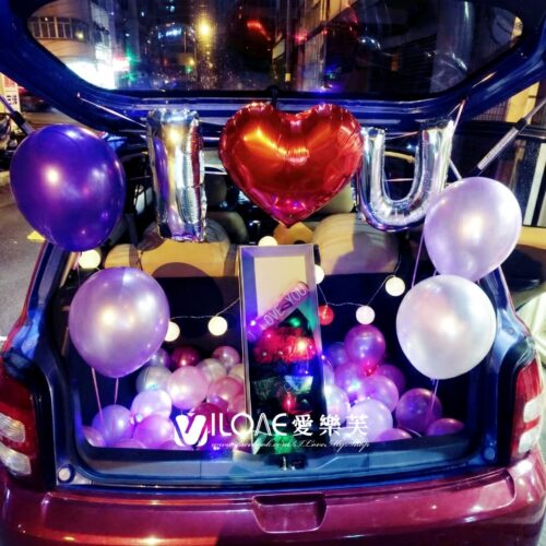 車廂佈置<br><span style="font-size: 20px;">(愛意無限)</span>