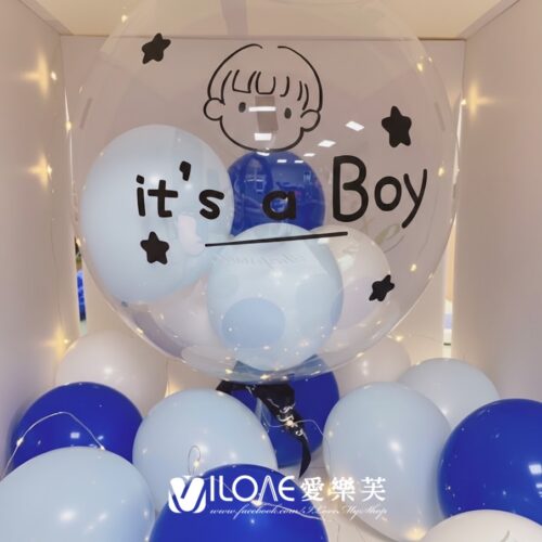 D01 性別揭曉<br><span style="font-size: 20px;">(揭曉禮物盒-白盒)</span>