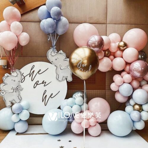 B06 性別揭曉佈置<br> <span style="font-size: 20px;">(純真小象)</span>