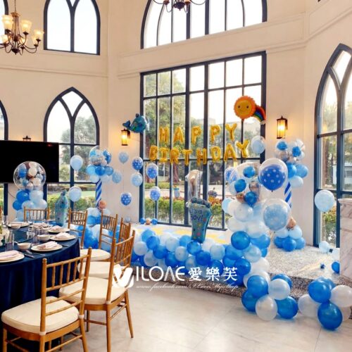 兒童生日<br><span style="font-size: 20px;">(海洋泡泡)</span>