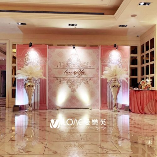 B17 婚禮佈置<br><span style="font-size: 20px;">(粉彩宮殿)</span>