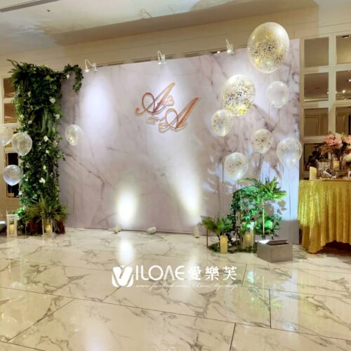 B21 婚禮佈置<br><span style="font-size: 20px;">(簡約大理石)</span>