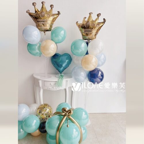 客製桌飄地飄組<br><span style="font-size: 20px;">(波波雙套球)</span>