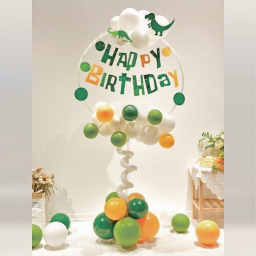 造型氣球柱<br><span style="font-size: 20px;">(歡樂恐龍)</span>