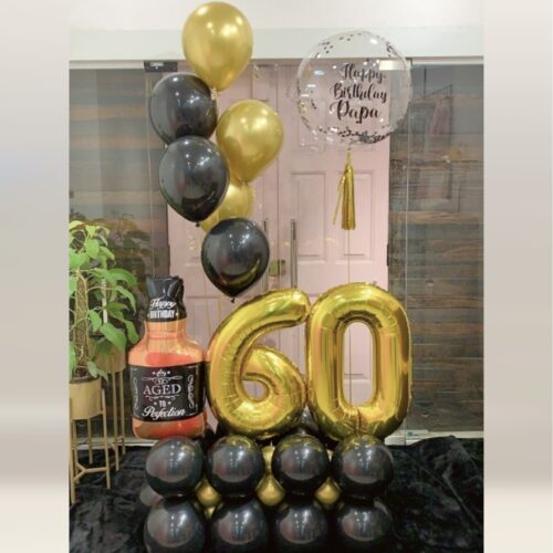 客製氣球墩<br><span style="font-size: 20px;">(空飄數字組合)</span>