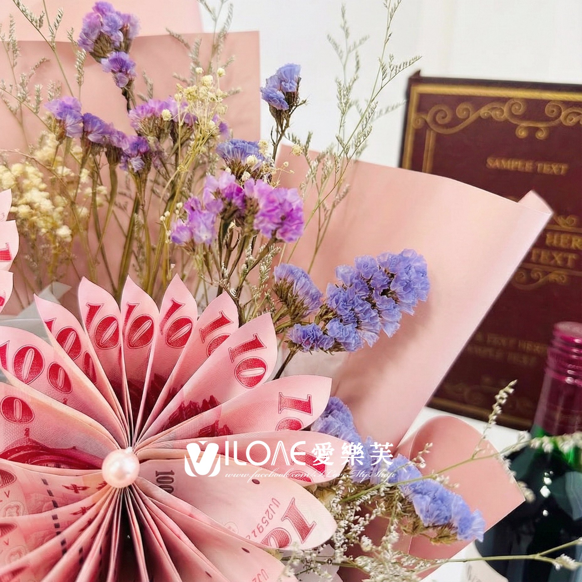 幸福序曲<br><span style="font-size: 18px;">A11 珍珠花款(不含20張現金)</span>:圖片 2