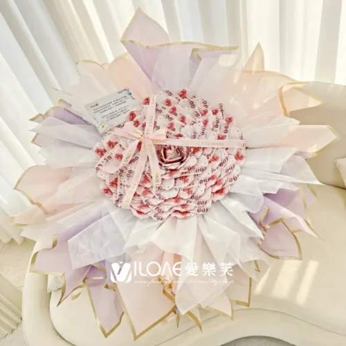 星光心願<br><span style="font-size: 18px;">A10千層玫瑰(不含52張現金)</span>