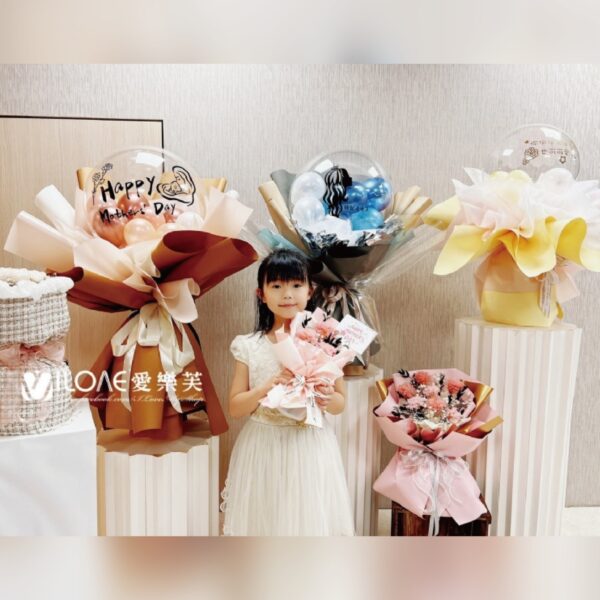 母親節波波花束<br><span style="font-size: 20px;">(客製款100cm)</span>：圖片 2