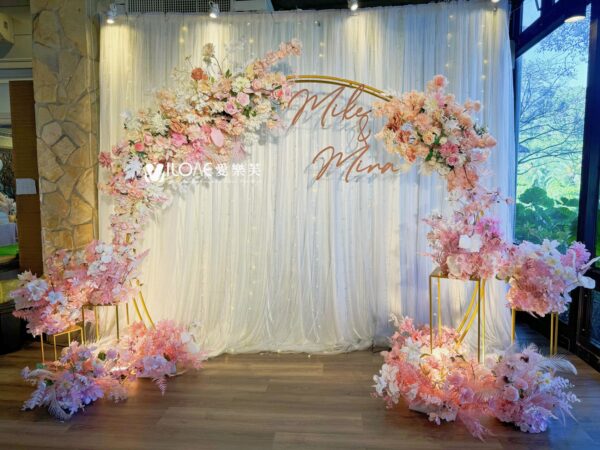 婚禮佈置<br><span style="font-size: 20px;">(純白與浪漫)</span>：圖片 5