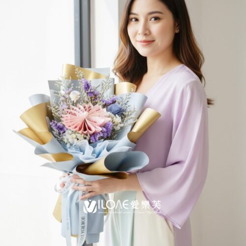 有錢花<br><span style="font-size: 20px;">(霜藍祝福花語)(不含面額)</span>