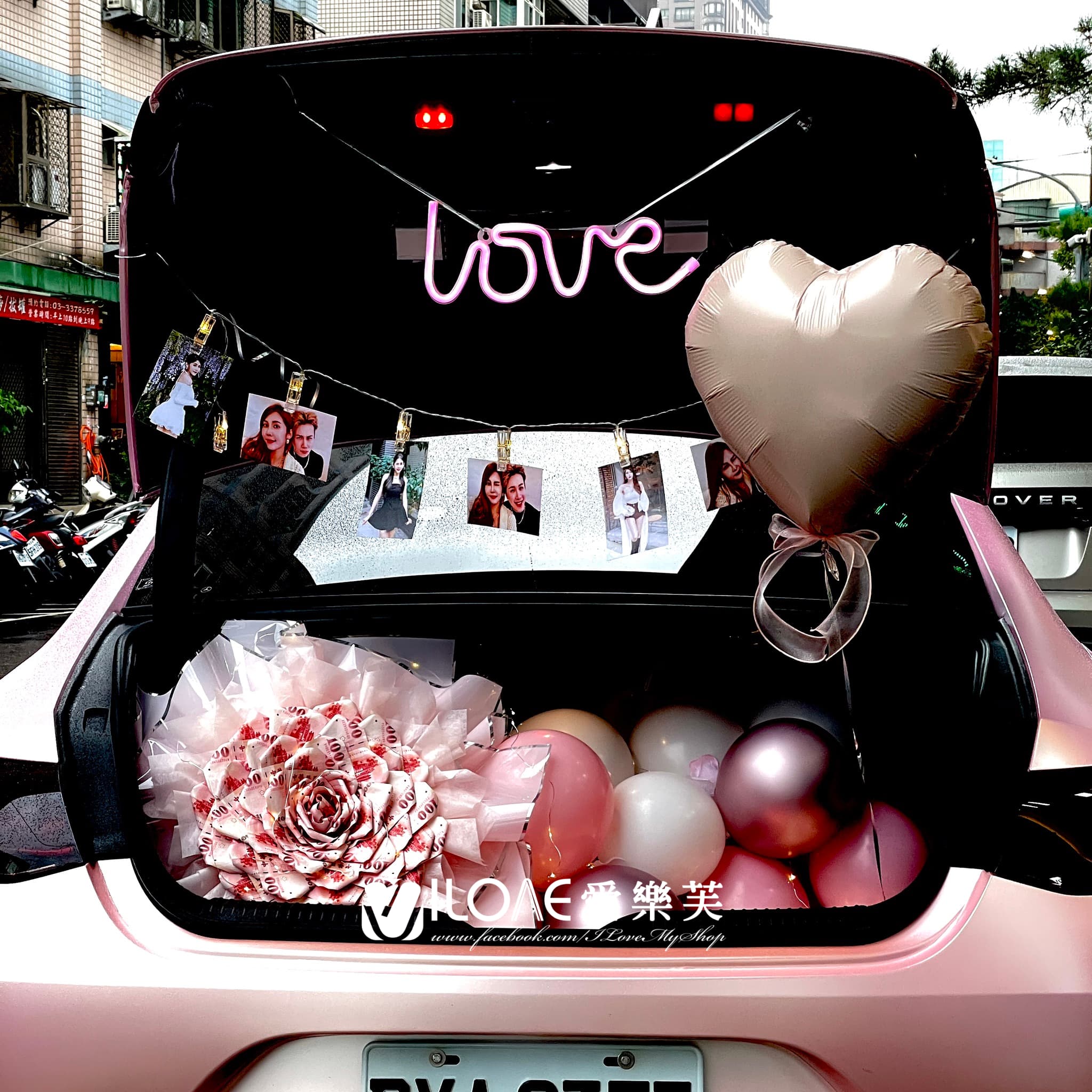 車廂佈置<br><span style="font-size: 20px;">(戀愛濾鏡)</span>