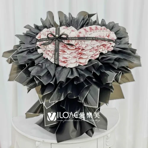 暗夜紅伶<br><span style="font-size: 18px;">A13千層玫瑰(不含52張現金)</span>