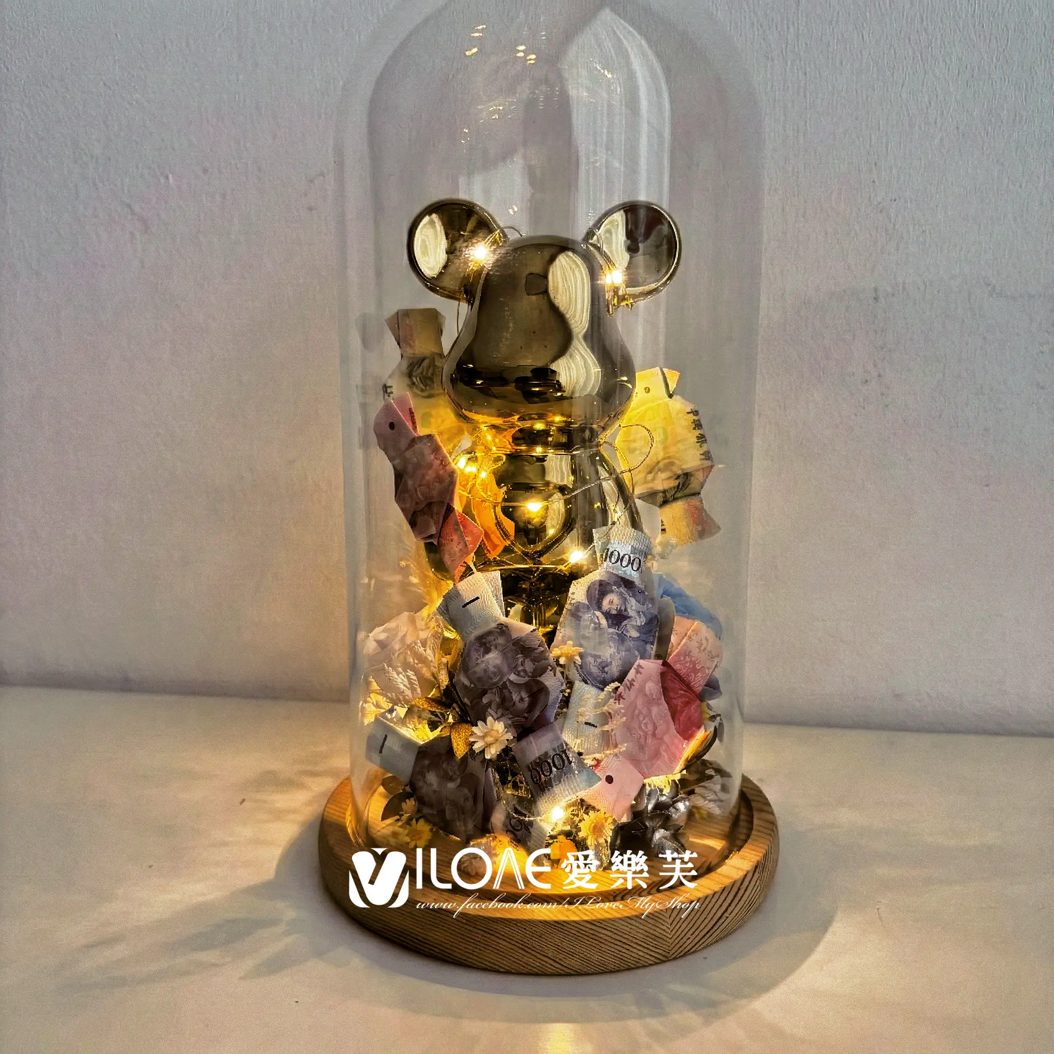 鎏金祕境<br><span style="font-size: 18px;">A玻璃花盅(不含7張現金)</span>:圖片 2