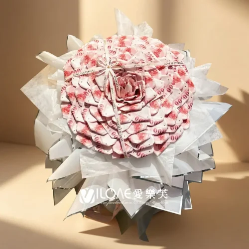 硃砂織心<br><span style="font-size: 18px;">A12千層玫瑰(不含52張現金)</span>