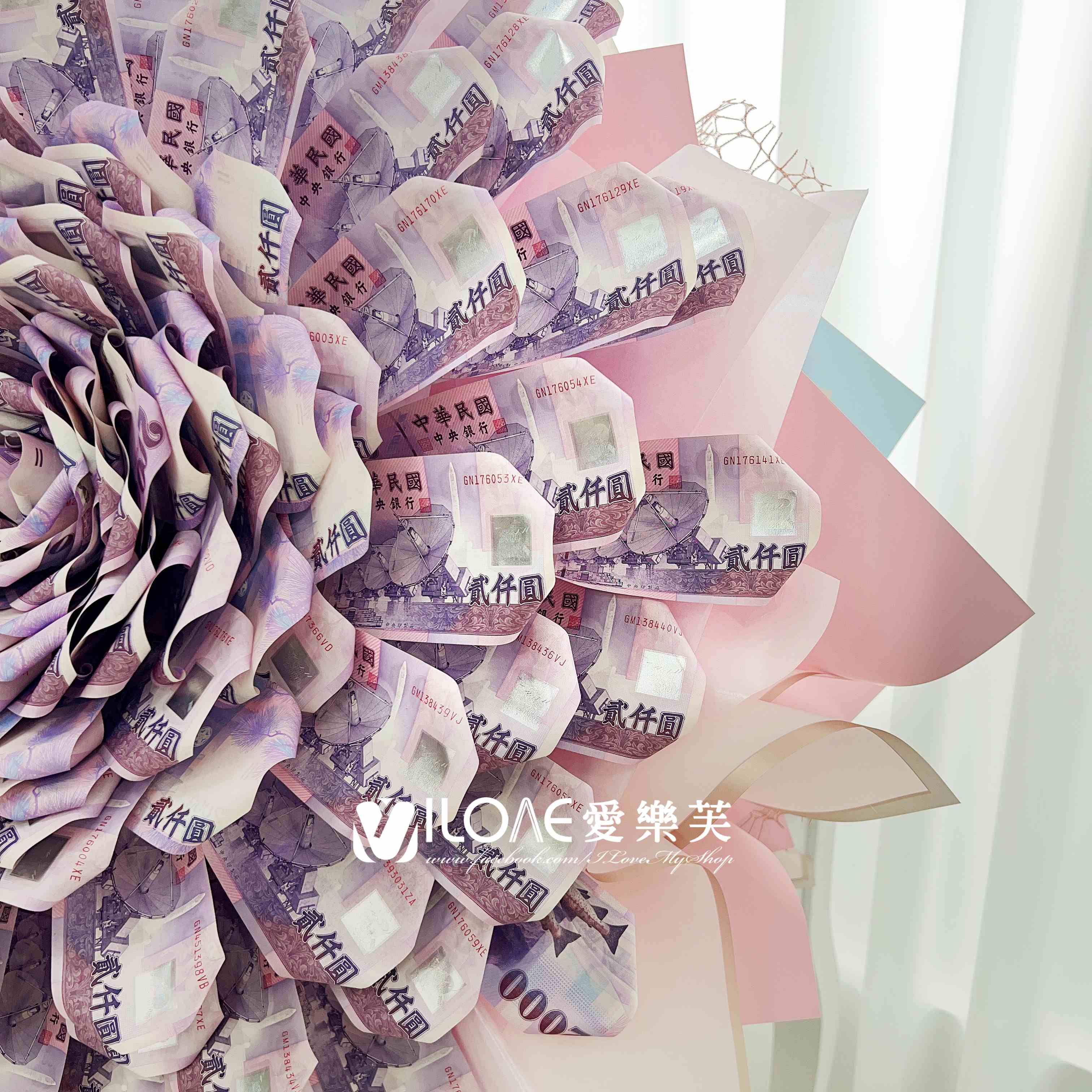 紫氣東來<br><span style="font-size: 18px;">A25 千層玫瑰(不含100張現金)</span>:圖片 4