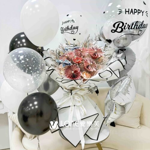 黑白序曲<br><span style="font-size: 18px;">A15 珍珠花+蝴蝶花款(不含50張現金)</span>