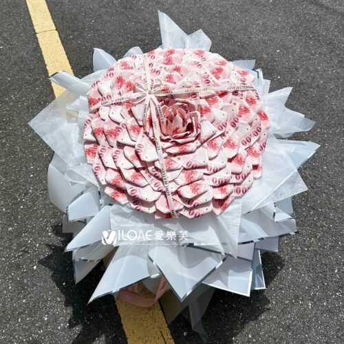 硃砂織心<br><span style="font-size: 18px;">A15 千層玫瑰(不含52張現金)</span>