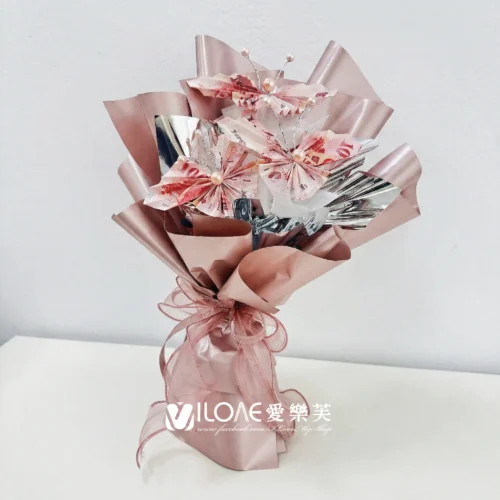 莫蘭迪溫柔<br><span style="font-size: 18px;">A02 蝴蝶花款(不含6張現金)</span>