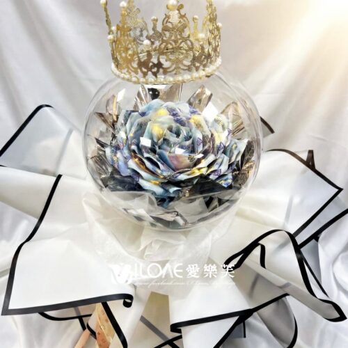 曜藍金冕<br><span style="font-size: 18px;">A 壓克力花(不含18張現金)</span>