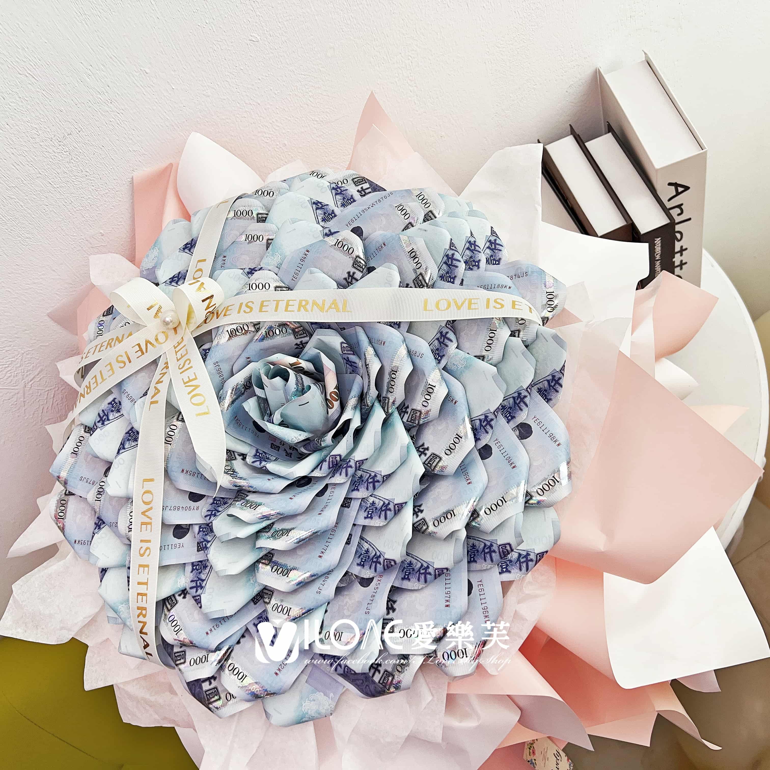 蔚藍誓言<br><span style="font-size: 18px;">A11千層玫瑰(不含52張現金)</span>:圖片 2