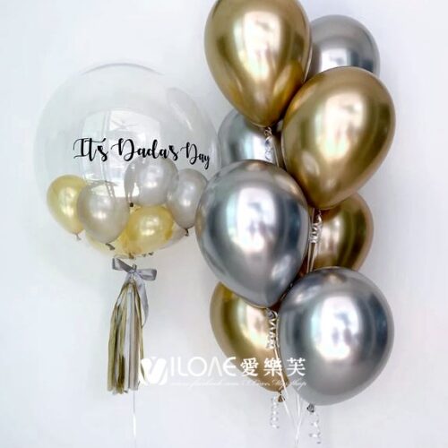 24吋波波球<br><span style="font-size: 20px;">(琥珀粼光)</span>