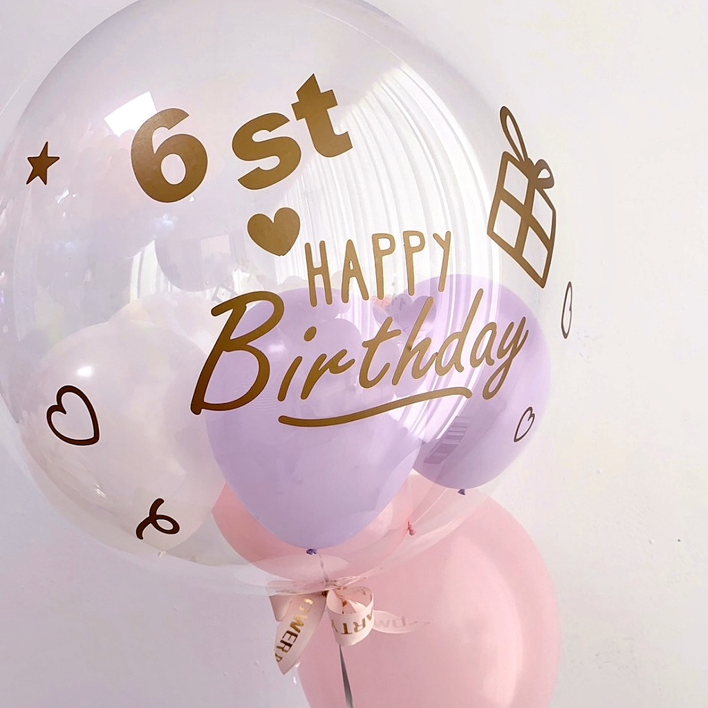 18吋波波球<br><span style="font-size: 20px;">(紫夢稚星)</span>:圖片 2