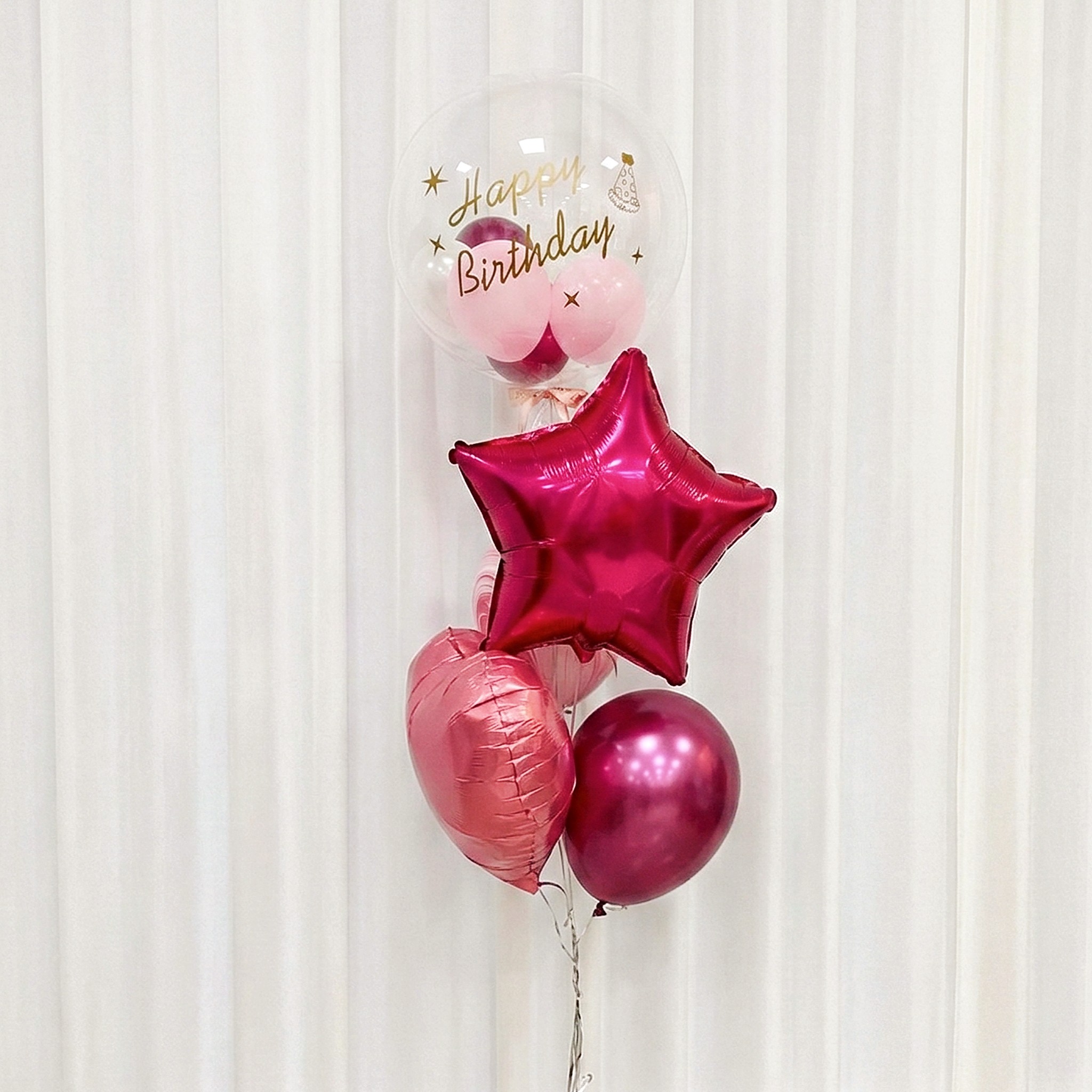 18吋波波球<br><span style="font-size: 20px;">(桃情蜜意)</span>