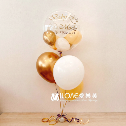 18吋波波球<br><span style="font-size: 20px;">(金歲萌蹤)</span>