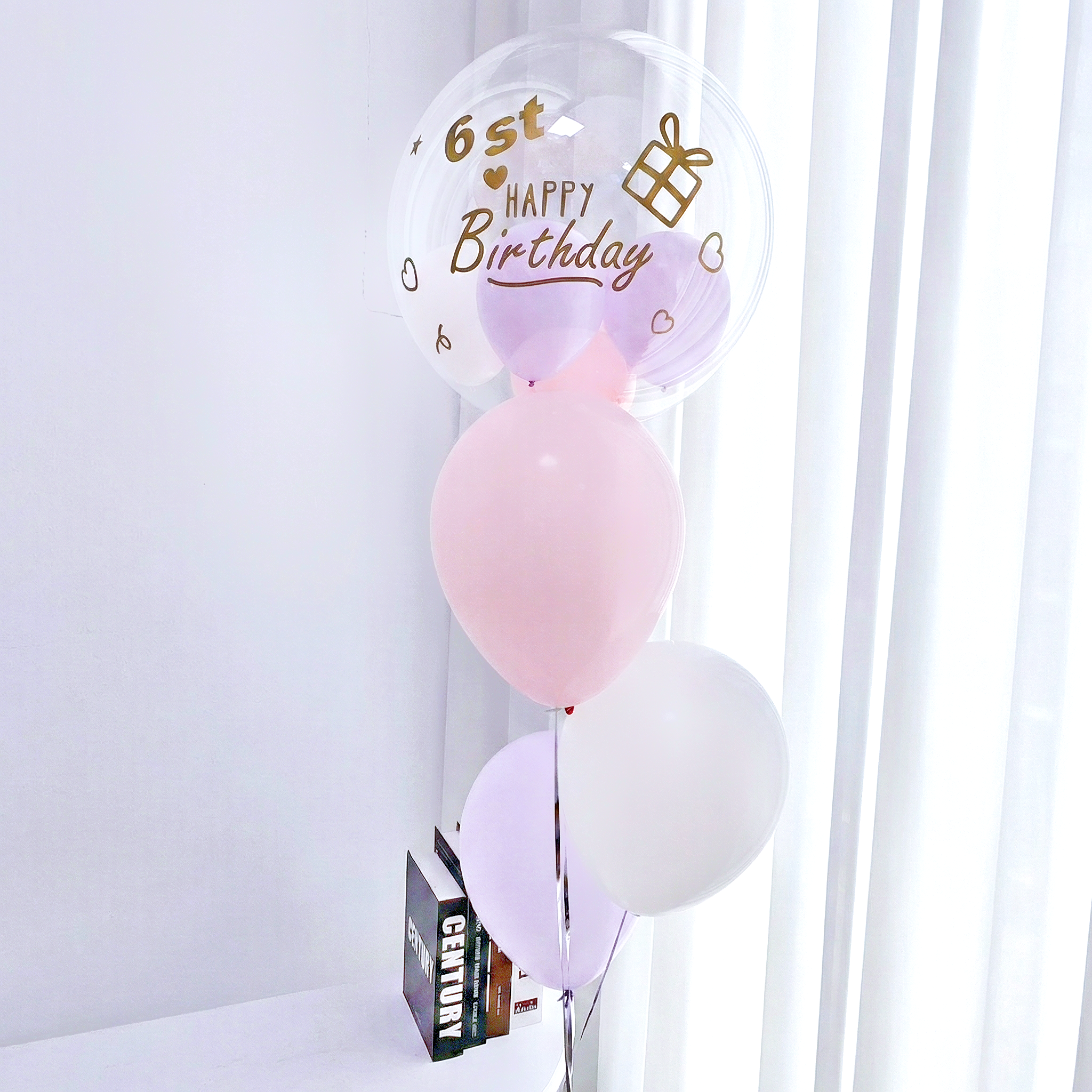 18吋波波球<br><span style="font-size: 20px;">(紫夢稚星)</span>