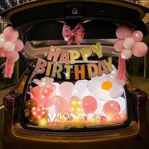 車廂佈置<br><span style="font-size: 20px;">(粉漾花語)</span>