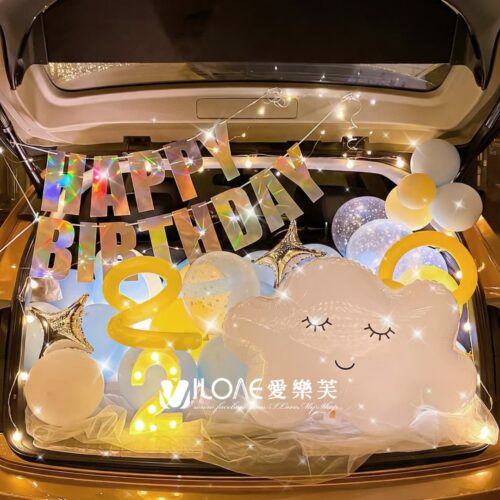 車廂佈置<br><span style="font-size: 20px;">(雲隙晨光)</span>