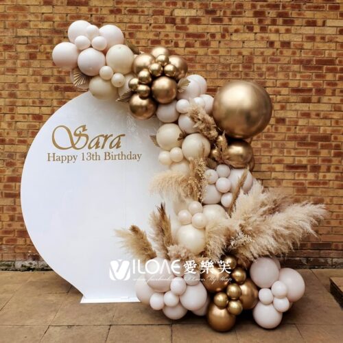 生日佈置<br><span style="font-size: 20px;">(鎏金穗月)</span>