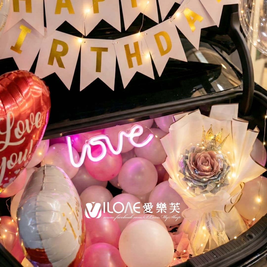 車廂佈置<br><span style="font-size: 20px;">(玫粉情話)</span>:圖片 2