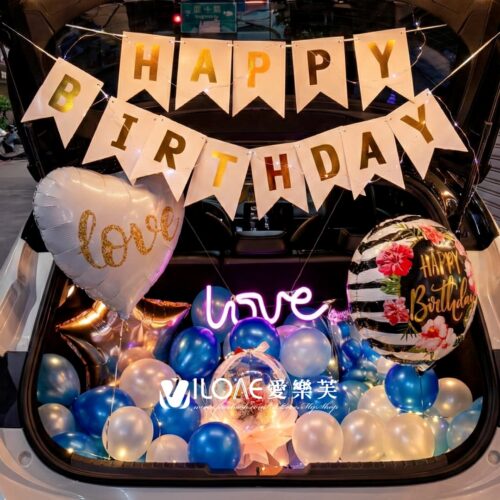 車廂佈置<br><span style="font-size: 20px;">(蔚藍深情)</span>