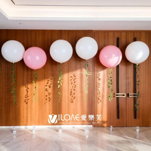 30吋乳膠球<br><span style="font-size: 20px;">(草綠藤蔓)</span>