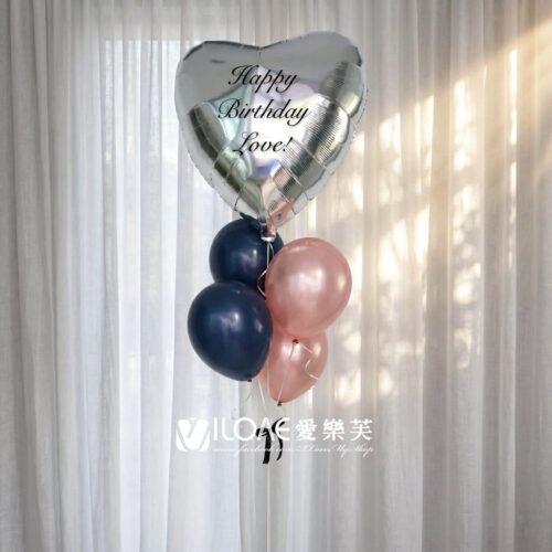 空飄氣球組合<br><span style="font-size: 20px;">(銀曜翠嵐)</span>