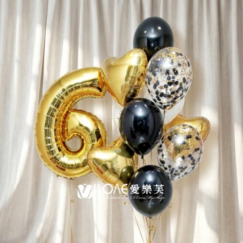 數字組合空飄<br><span style="font-size: 20px;">(金碧流芳)</span>