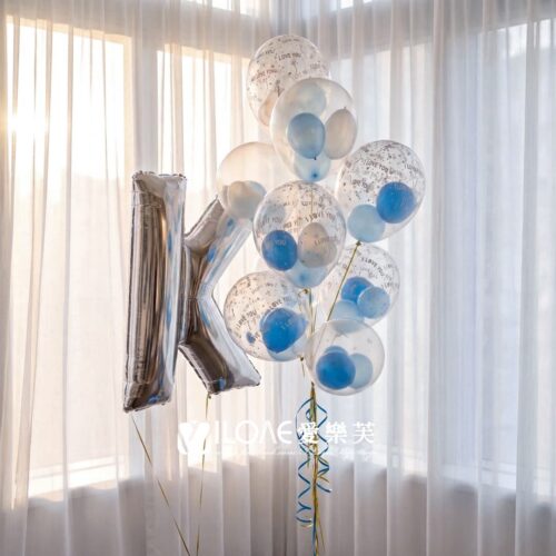 數字組合空飄<br><span style="font-size: 20px;">(碧粼銀羽)</span>