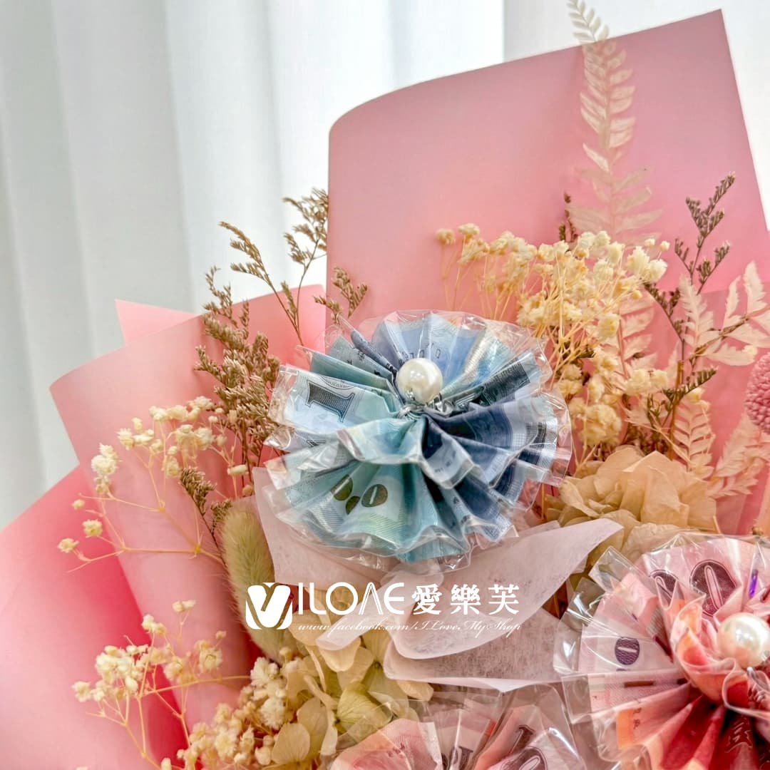 粉愛財氣<br><span style="font-size: 18px;">A01 康乃馨款(不含張現金)</span>:圖片 3