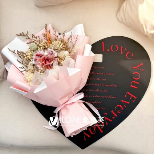 粉櫻心語<br><span style="font-size: 18px;">A05 康乃馨款(不含3張現金)</span>