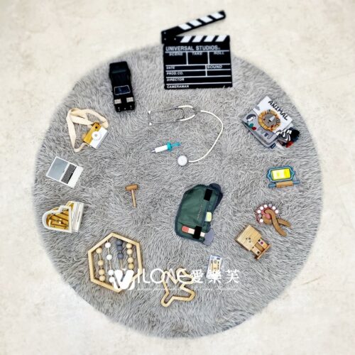 抓周道具單品<br><span style="font-size: 20px;">(原色木質道具)</span>