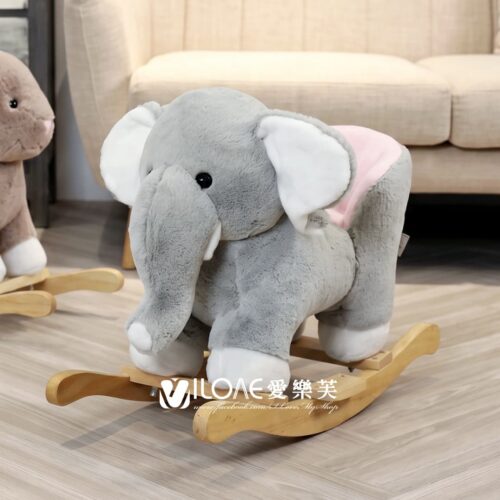 抓周道具單品<br><span style="font-size: 20px;">(大象搖椅)</span>