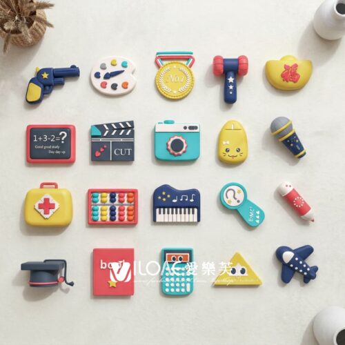 抓周道具單品<br><span style="font-size: 20px;">(馬卡龍Q版組)</span>