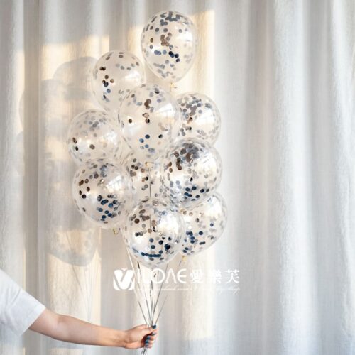 透明亮片球<br><span style="font-size: 20px;">(銀粼扉光)</span>