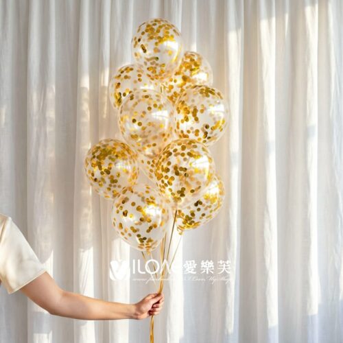 透明亮片球<br><span style="font-size: 20px;">(曜金粼扉)</span>