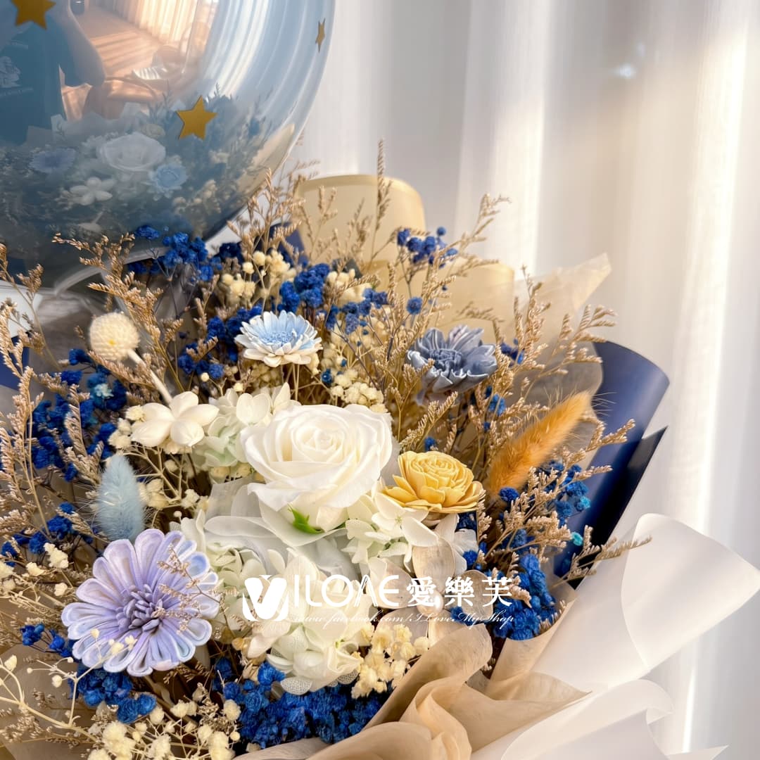 波波球花束<br><span style="font-size: 20px;">(畢球款)</span>:圖片 4