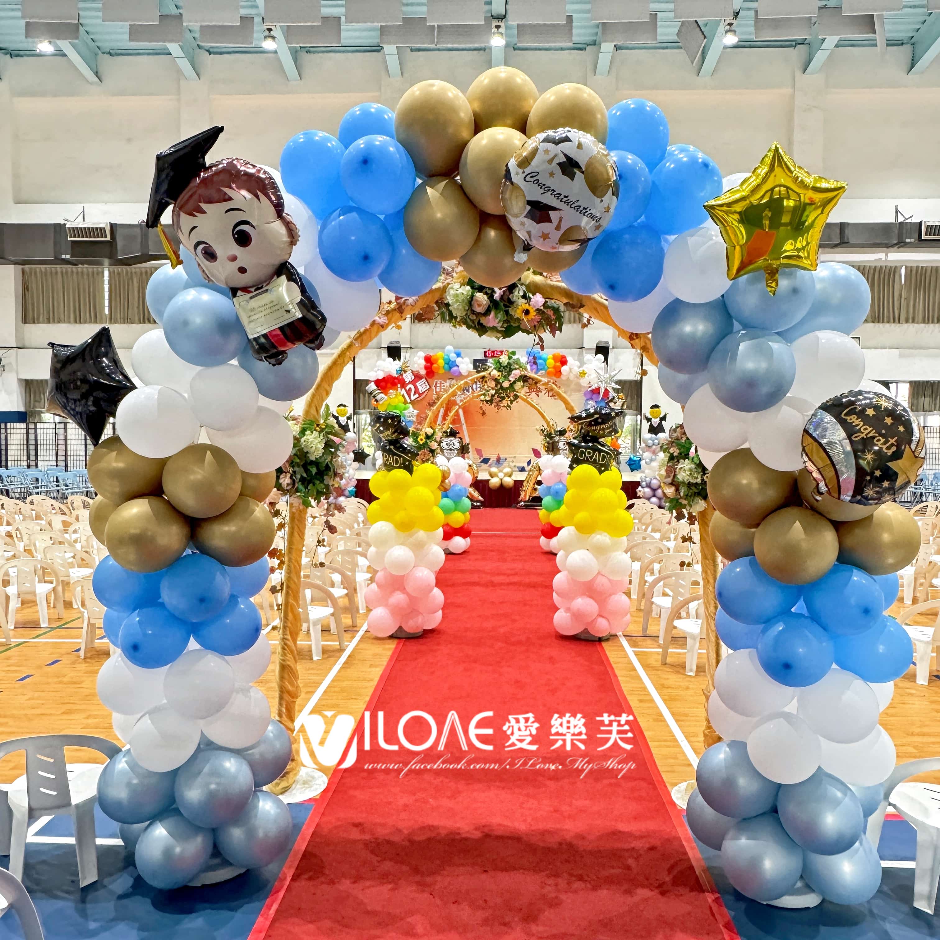 畢業典禮佈置<br><span style="font-size: 20px;">(璀璨前程)</span>:圖片 7
