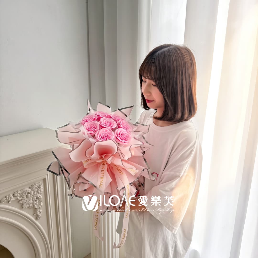 甜蜜傾心<br><span style="font-size: 18px;">(香皂花束)</span>:圖片 3