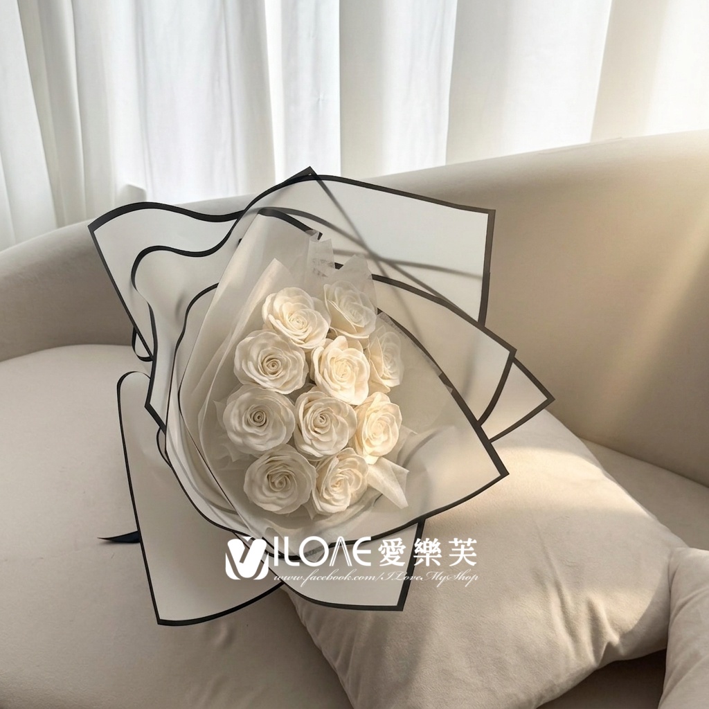 墨線白芒<br><span style="font-size: 18px;">(永生/乾燥花)</span>:圖片 2
