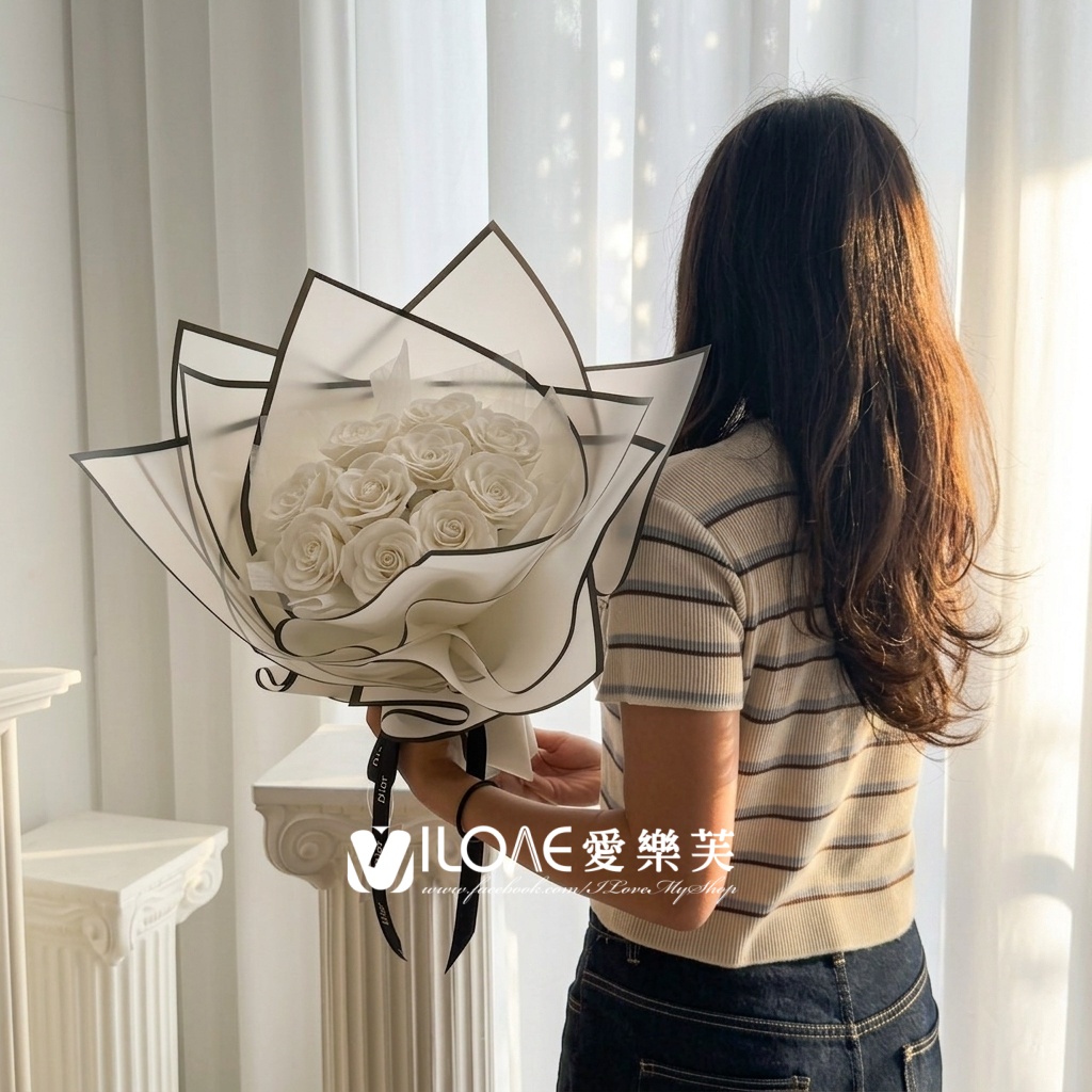 墨線白芒<br><span style="font-size: 18px;">(永生/乾燥花)</span>:圖片 4